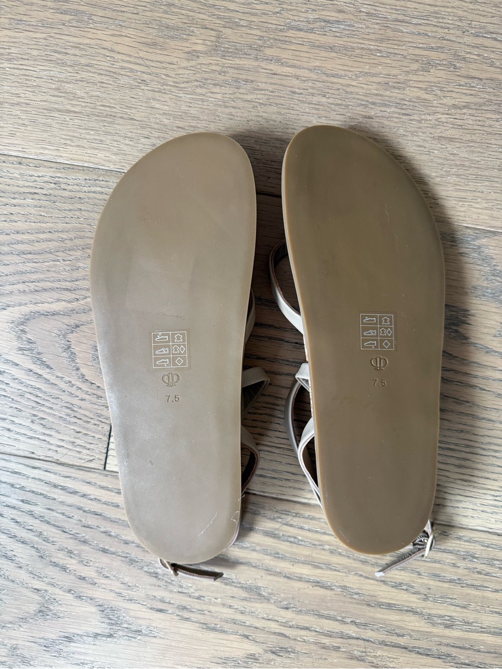 PAIGE Leather Strappy Sandals - Picture 5 of 9